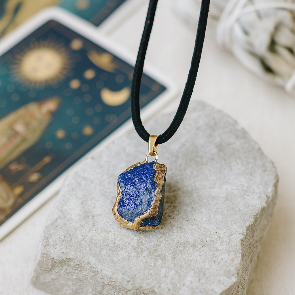 Naszyjnik z Lapis Lazuli