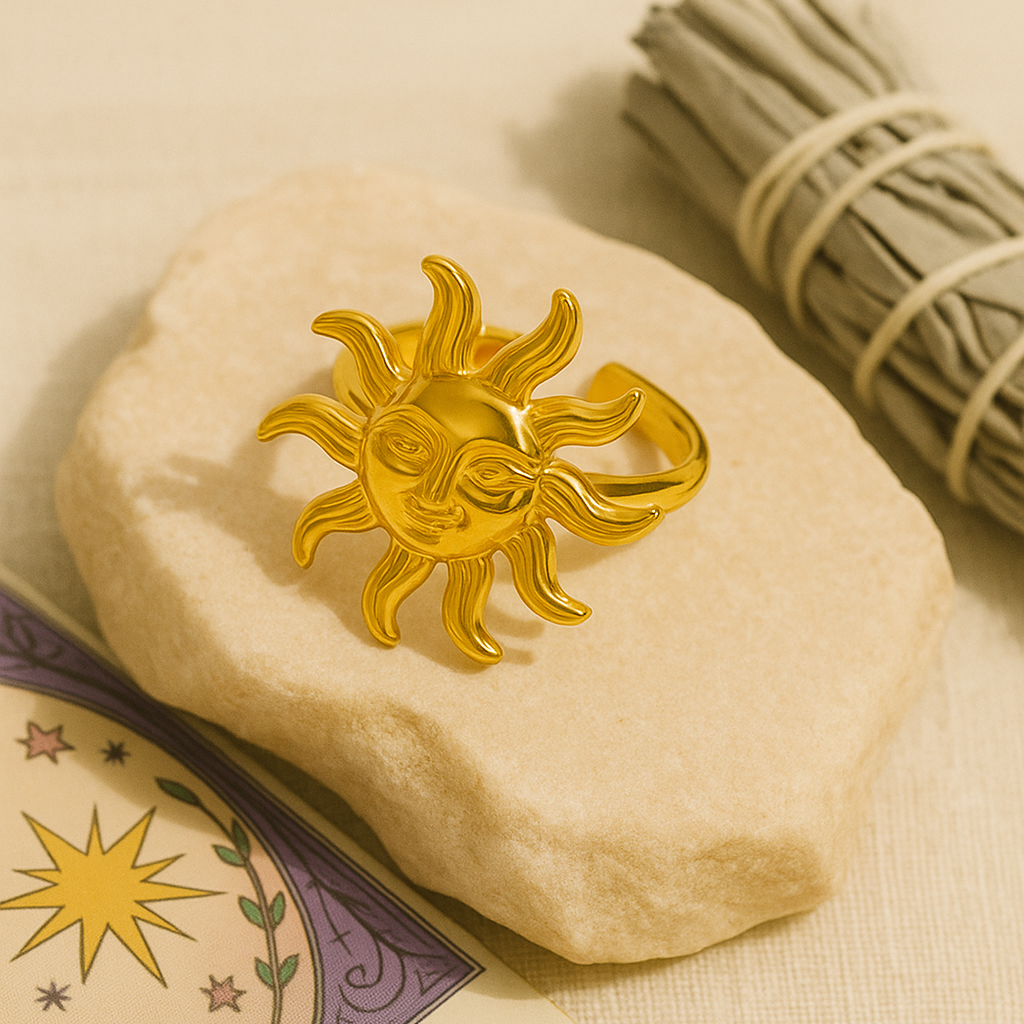 Pierścionek - Słońce