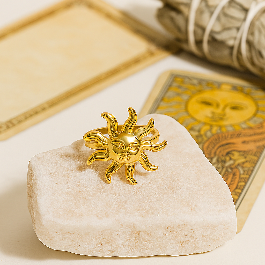 Pierścionek - Słońce